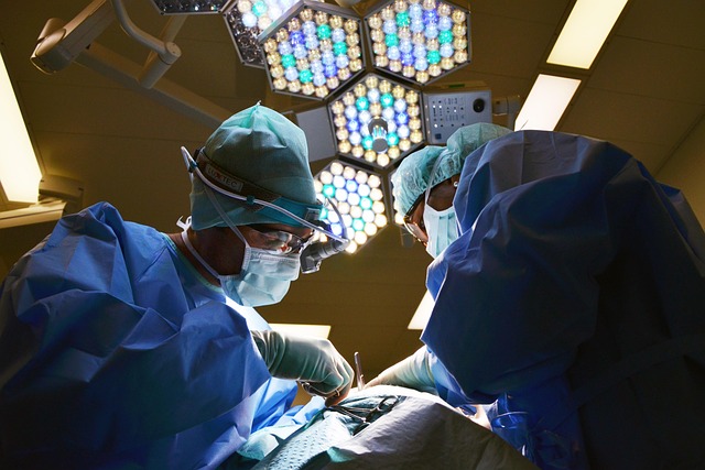Doctor speaking with a couple about medical decisions