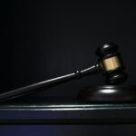 judge gavel court procedural document