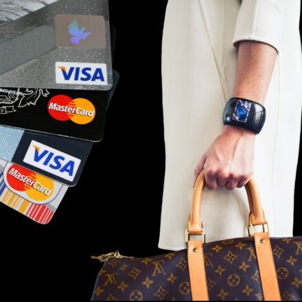 person applying for credit card