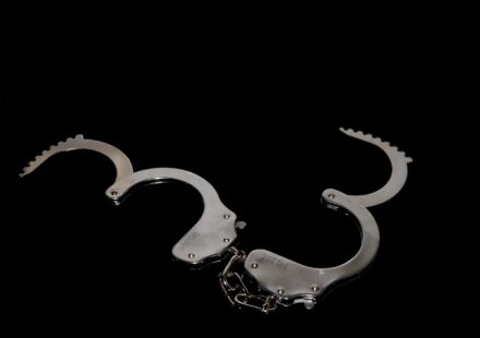 IRS agent handcuffs